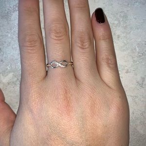 Sterling Silver Infinity Ring